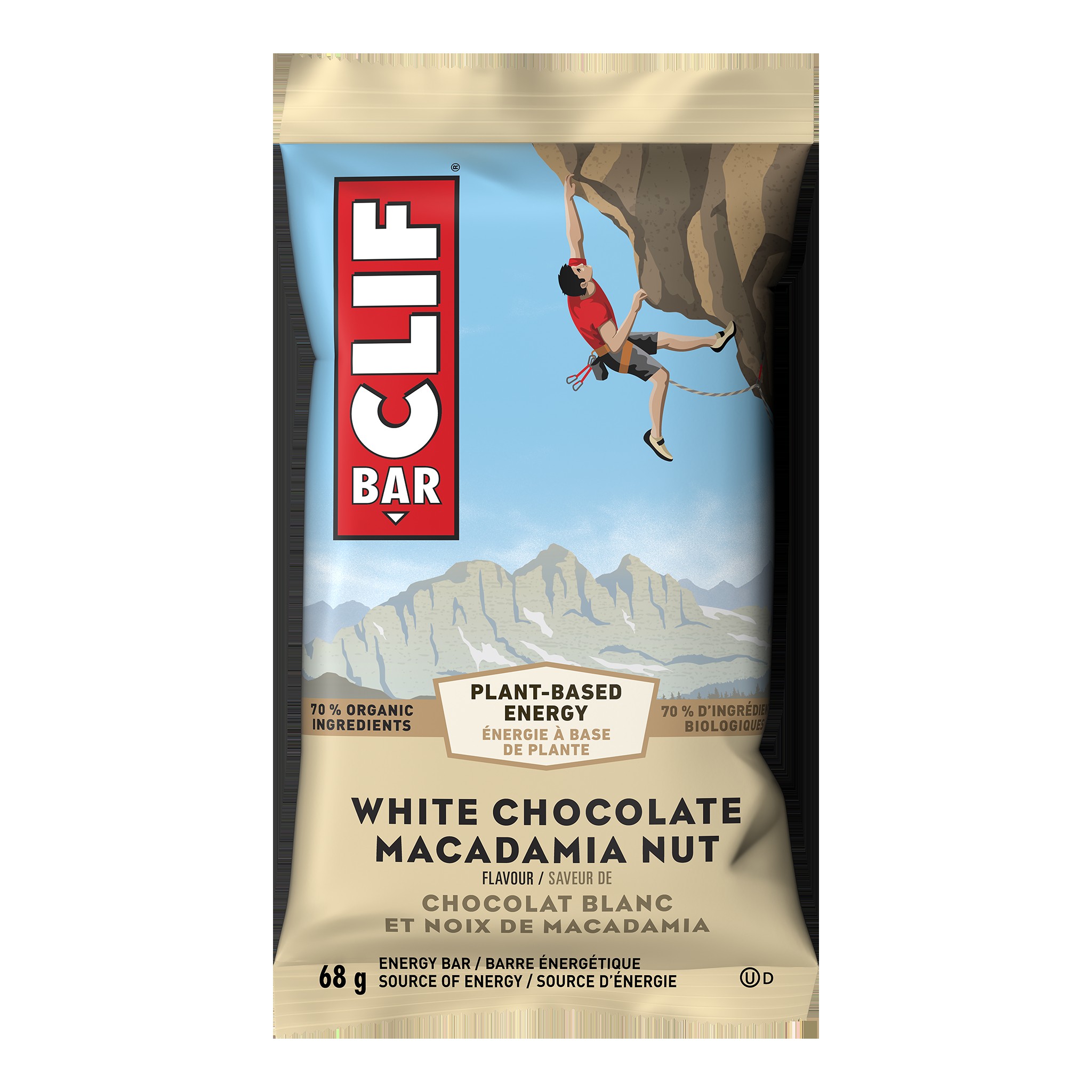 CLIF WHITE CHOCOLATE MACADAMIA 1 PACK
