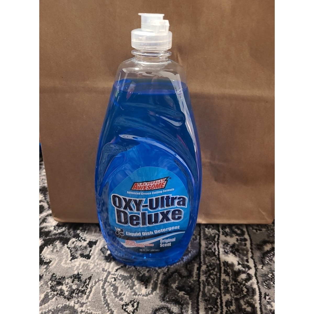 Awesome Oxy Ultra Deluxe Dish Detergent Original Scent 30 FLOZ
