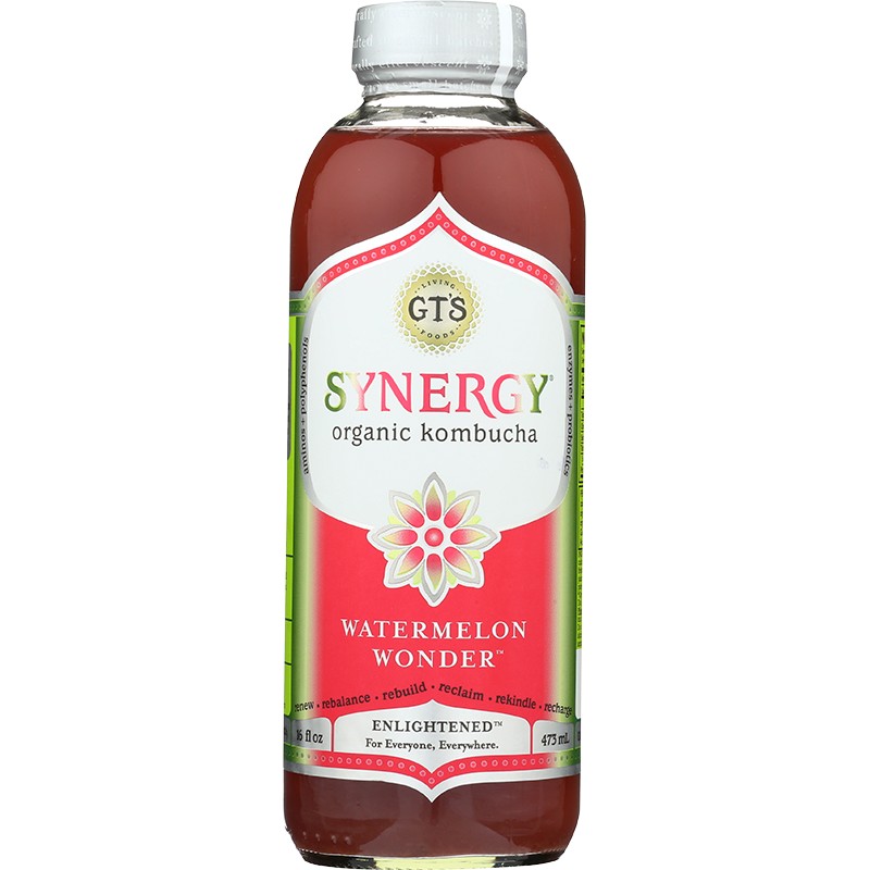 GT'S KOMBUCHA WATERMELON 16 OZ