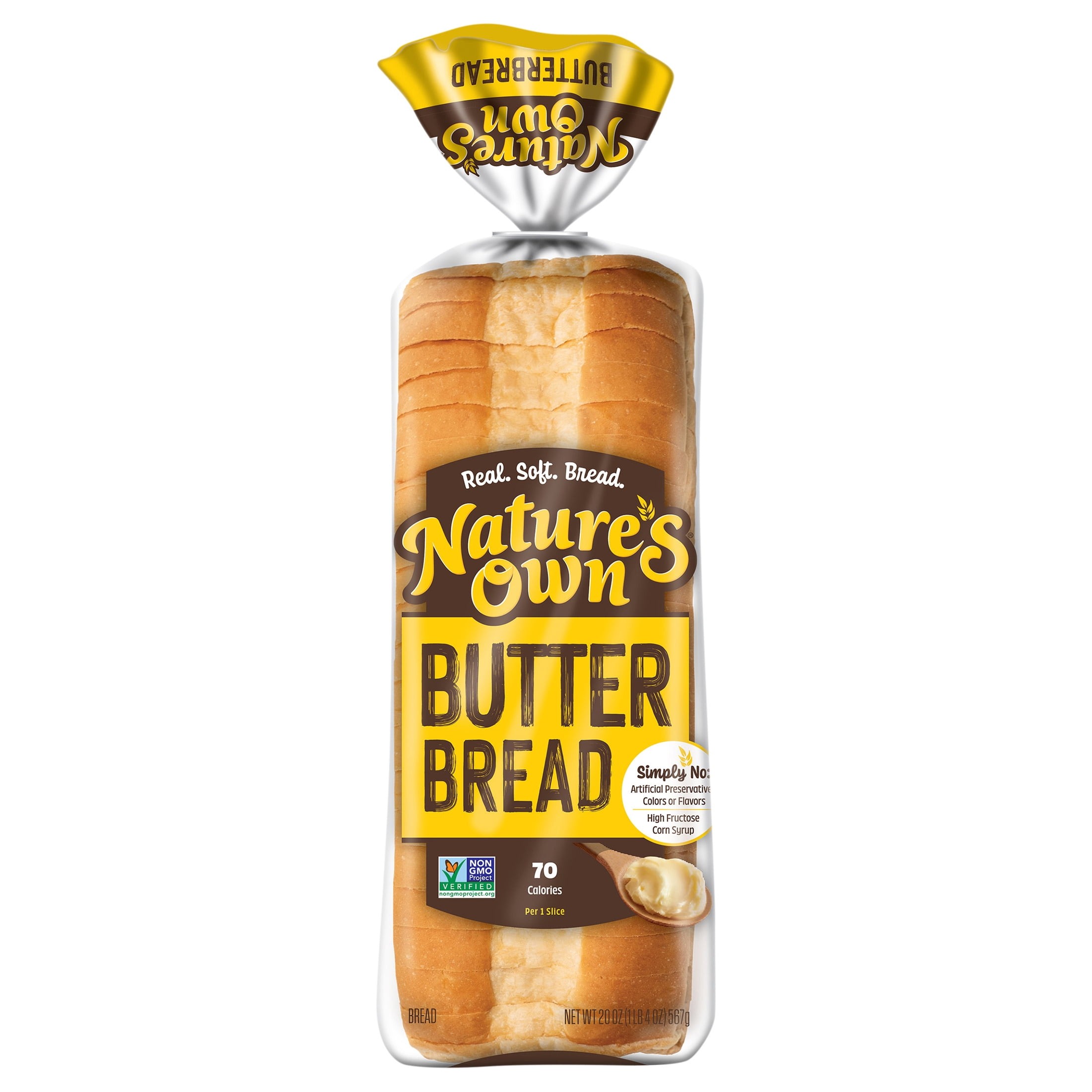 BUTTER BREAD NATURES OWN 20 OZ
