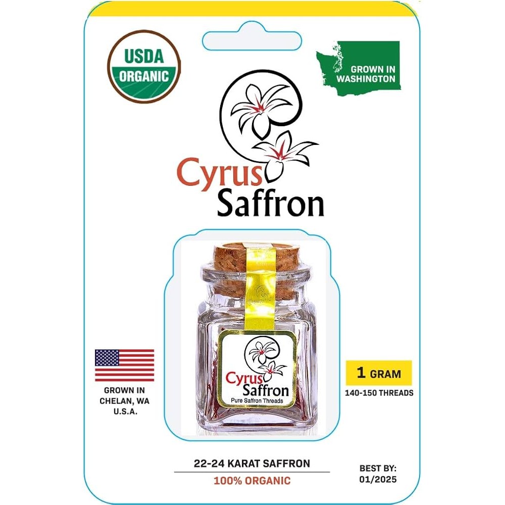 Cyrus Saffron Organic 1 Gm