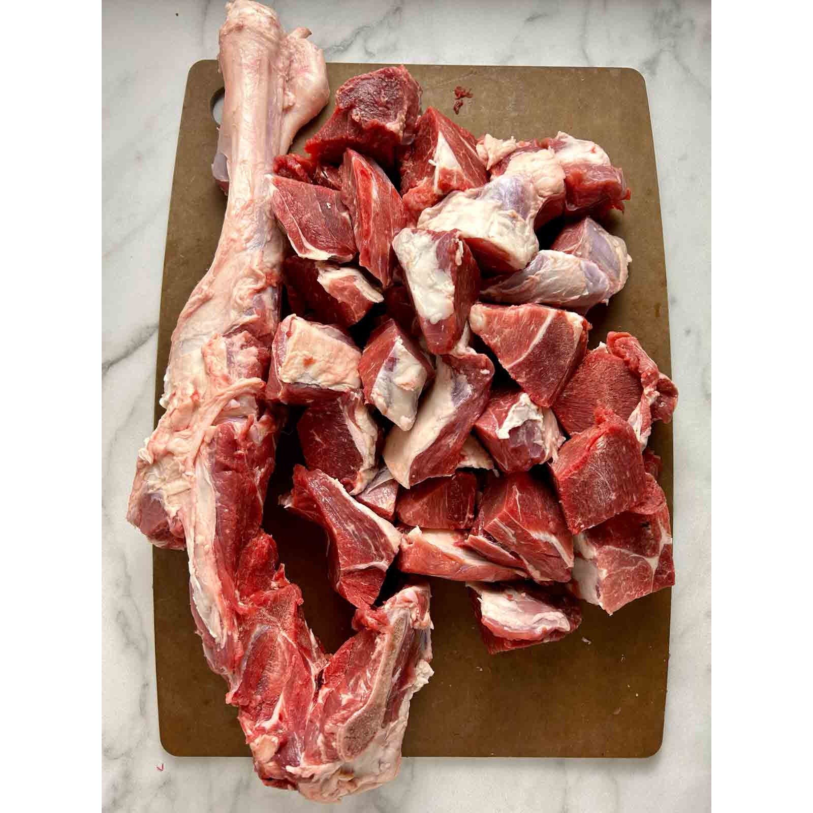 Lamb Half Curry Cut 2 LBS