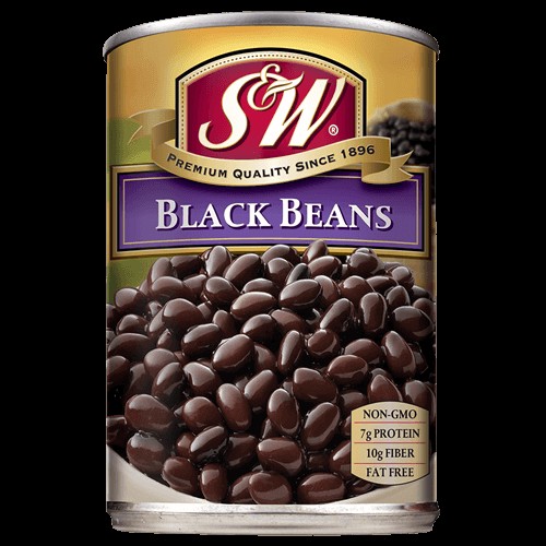 S & W Black Beans 1 EACH