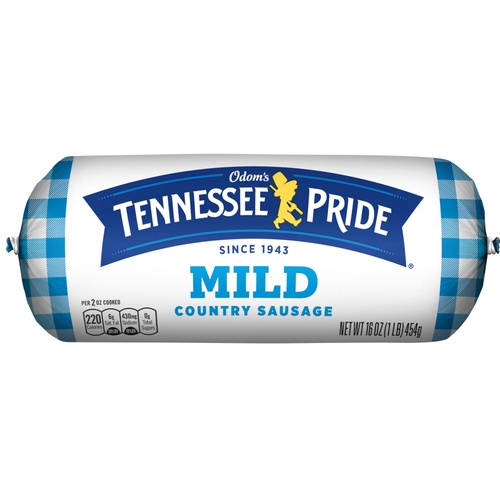 TENNESSEE PRIDE COUNTRY SAUSAGE MILD     1 OZ