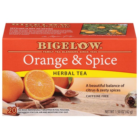 BIGELOW TEA ORANGE/SPICE 20 COUNT