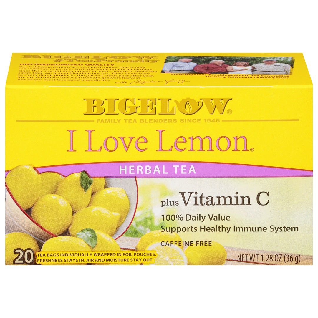 BIGELOW TEA ILV LMN HRB 20 COUNT