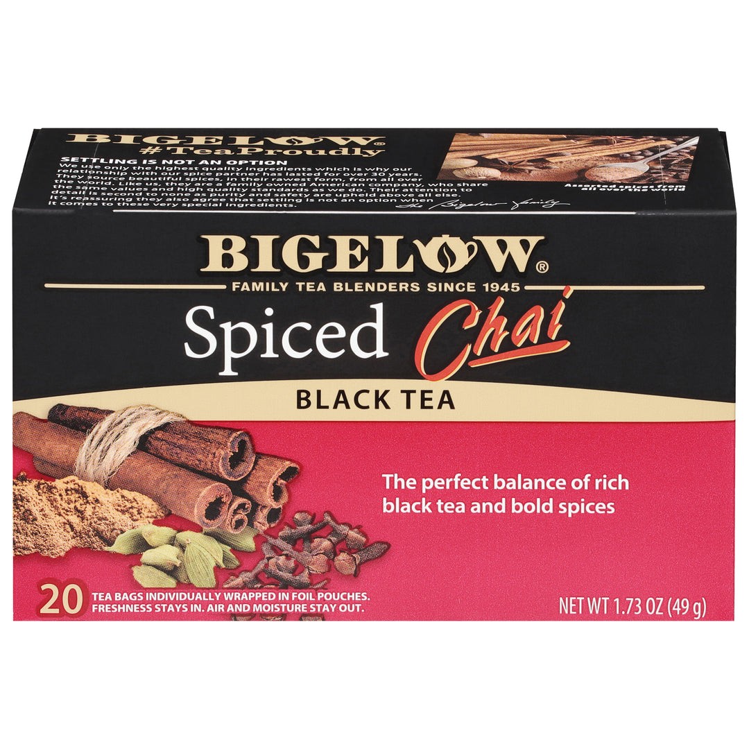 Bigelow Black Tea Spiced Chai 20 BAG