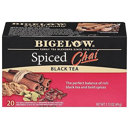 Bigelow Black Tea Spiced Chai 20 BAG