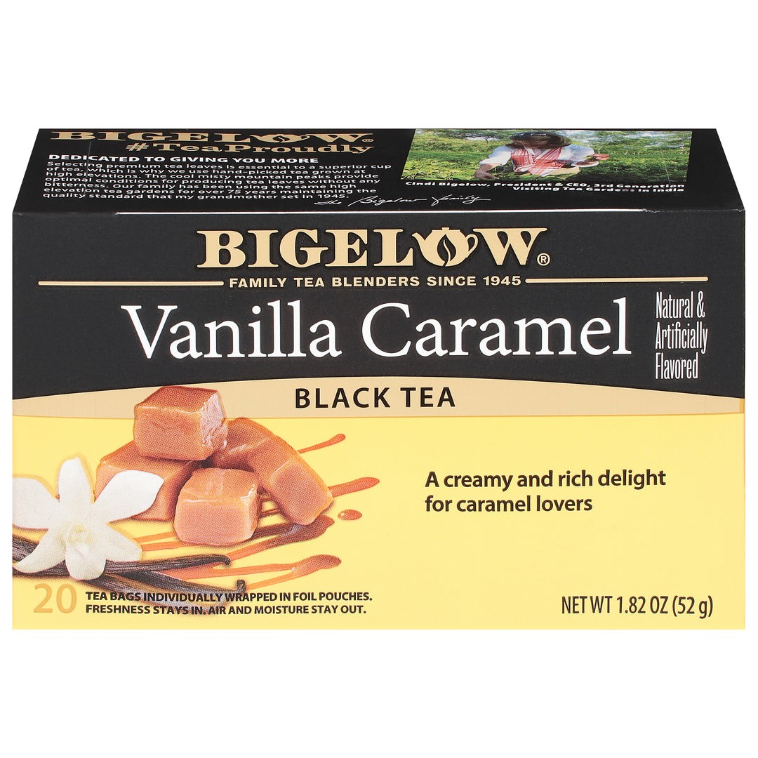 BIGELOW TEA VANILLA CARMEL 20 COUNT