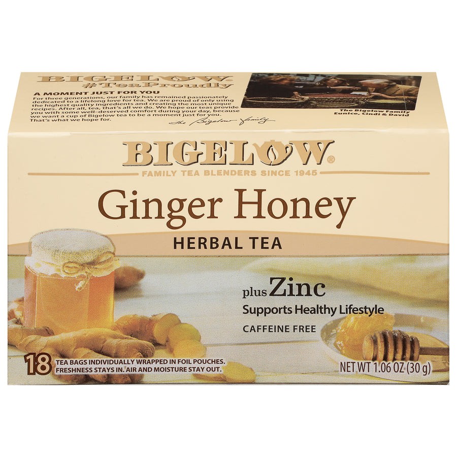 Bigelow Tea Ginger Honey 30 GM