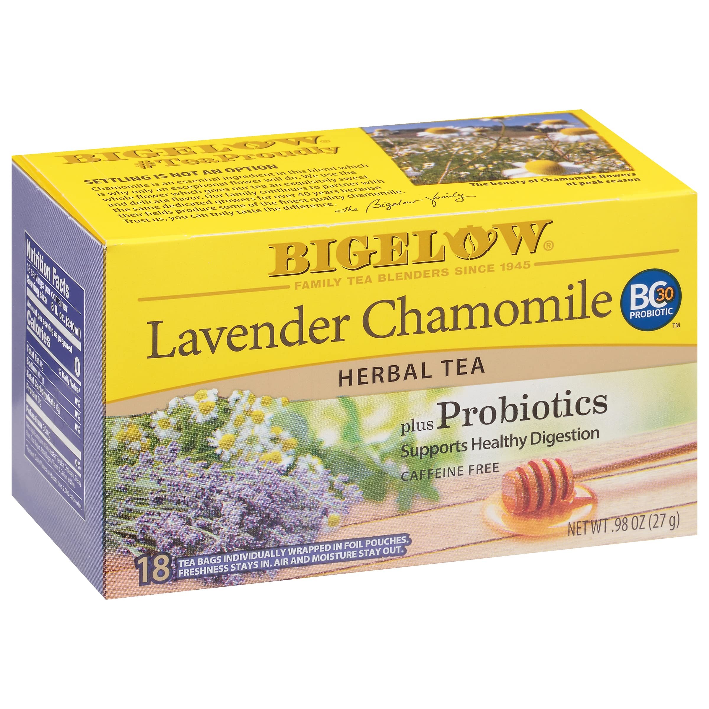 Bigelow Tea Lavender Chamomile 18 BAG