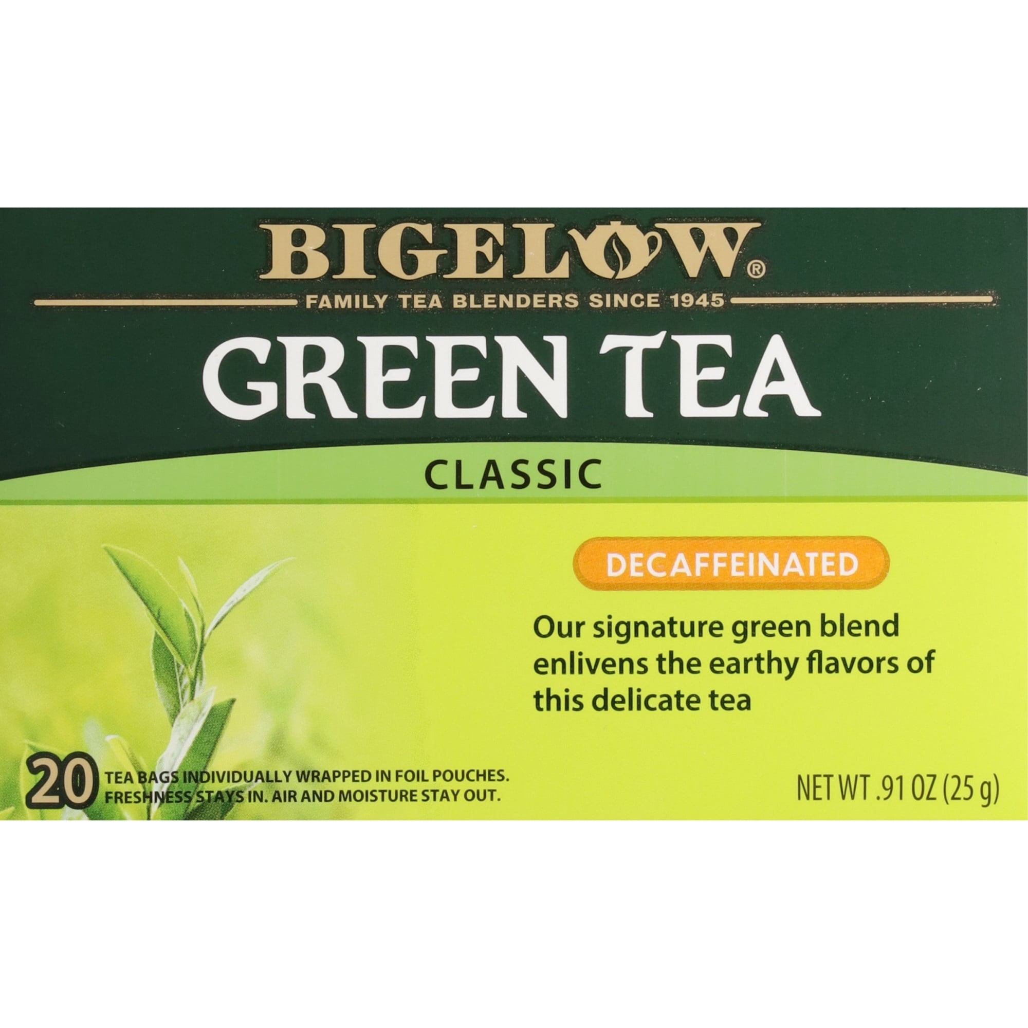 Bigelow Green Tea Decaf 20 BAG