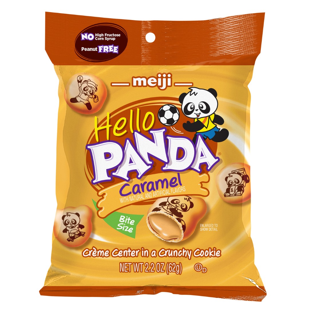 MEIJI HELLO PANDA CARMEL PEG 2.2 OZ