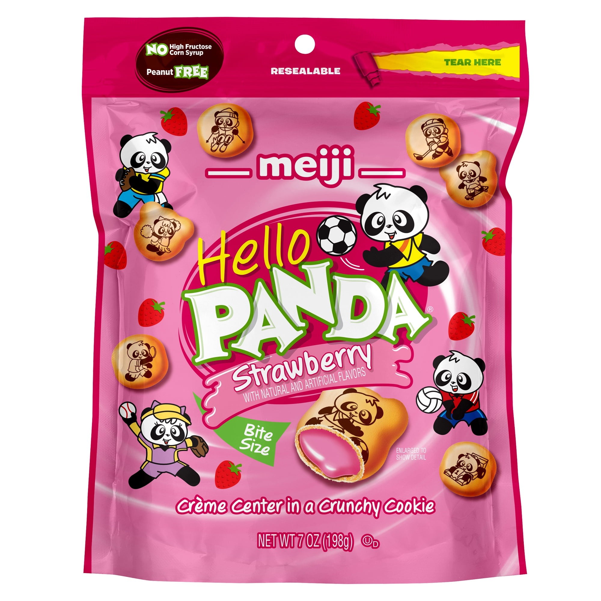 HELLO PANDA STRAWBERRY POUCH 1 PACK