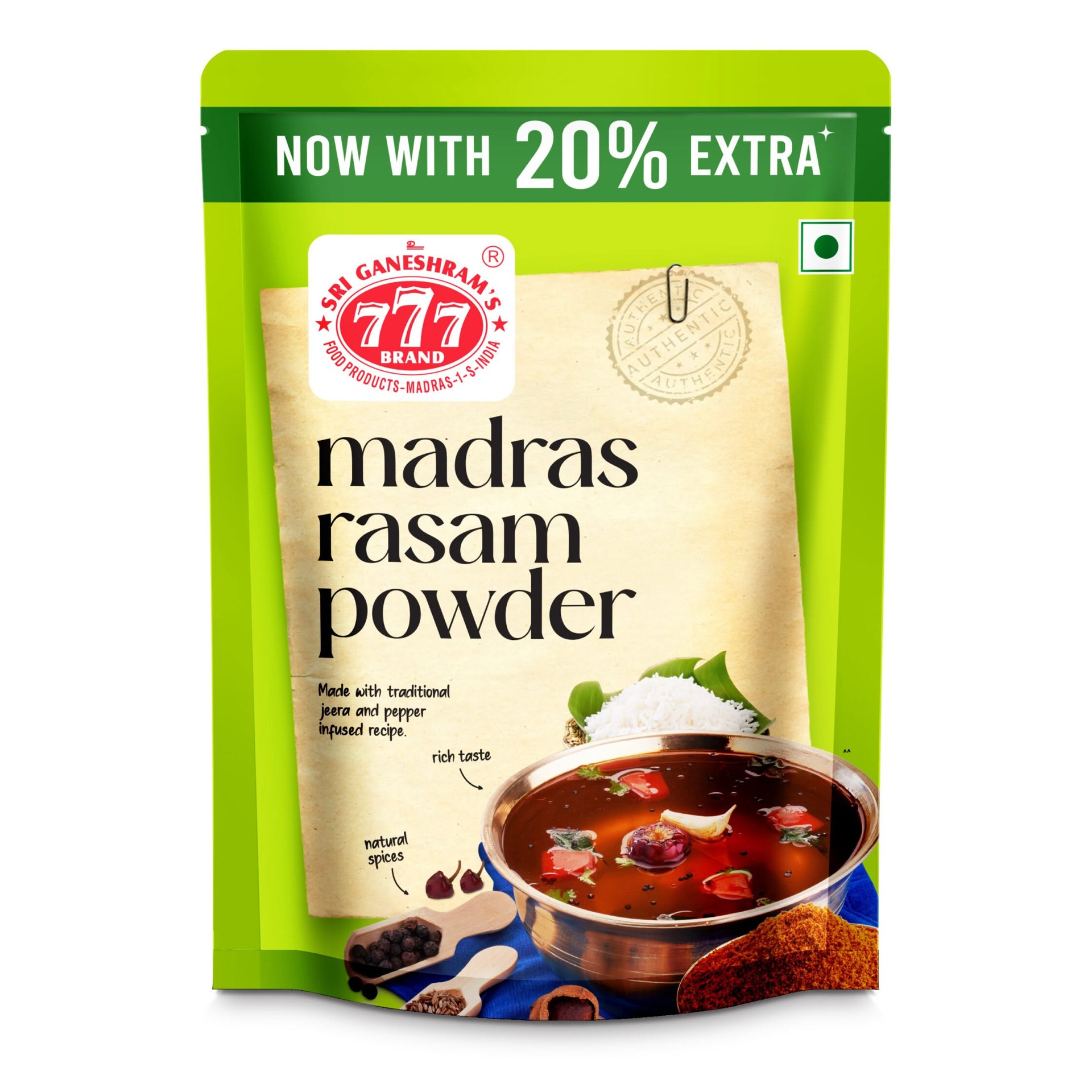 777 RASAM POWDER 200 GM