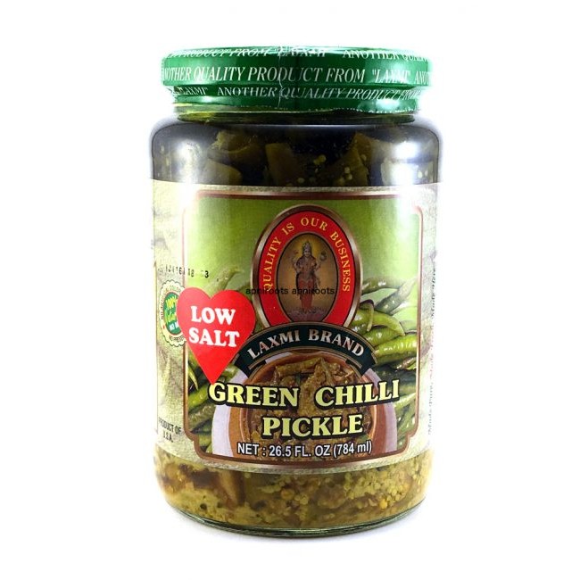Laxmi Green Chilli Pickle 784 GM