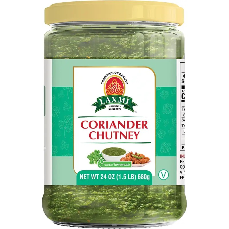 LAXMI CORIANDER CHUTNEY 24 OZ