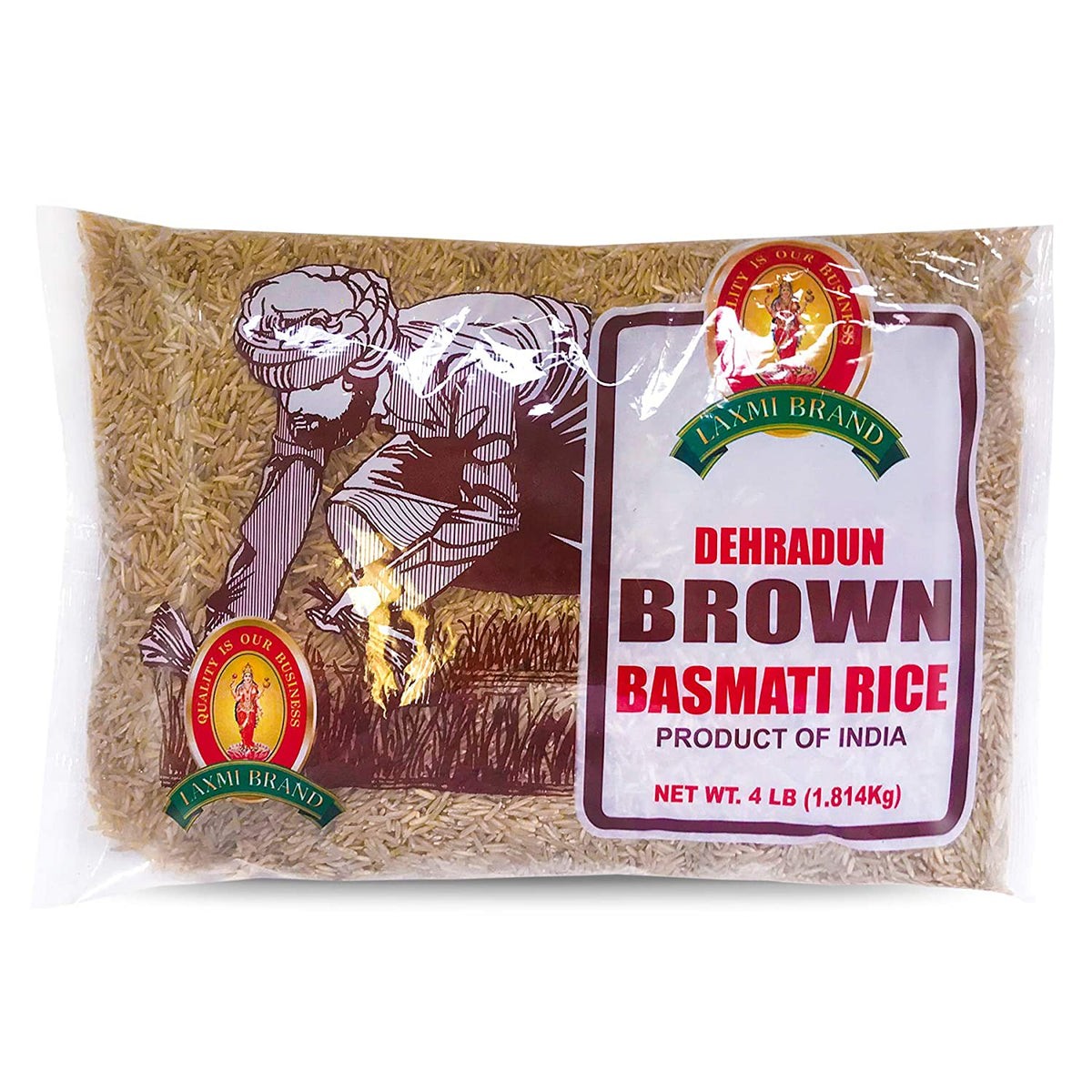 LAXMI BROWN BASMATI 4 LBS