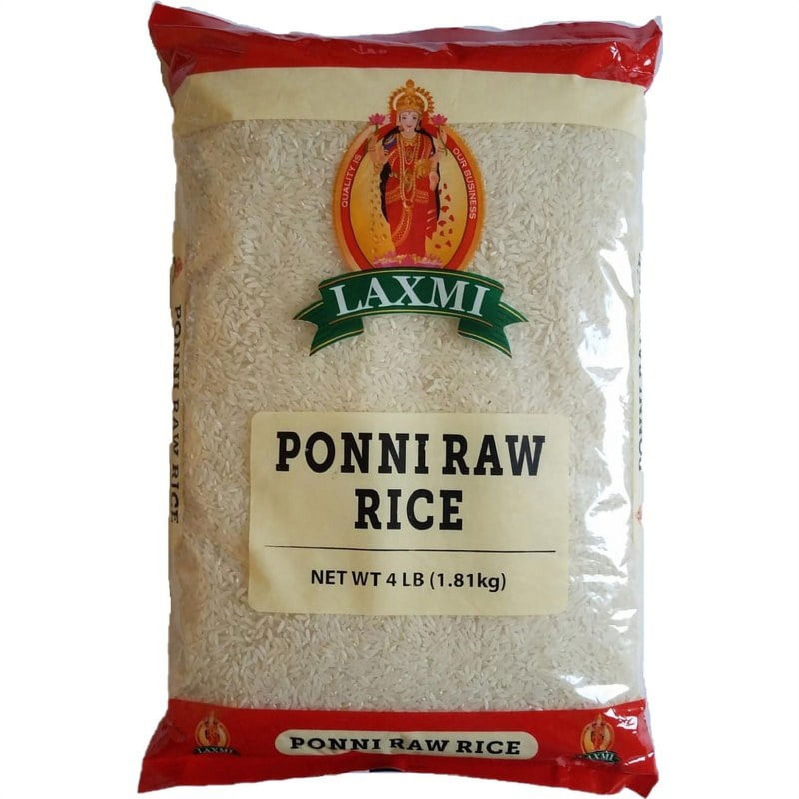 LAXMI PONNI RAW RICE  4 LBS