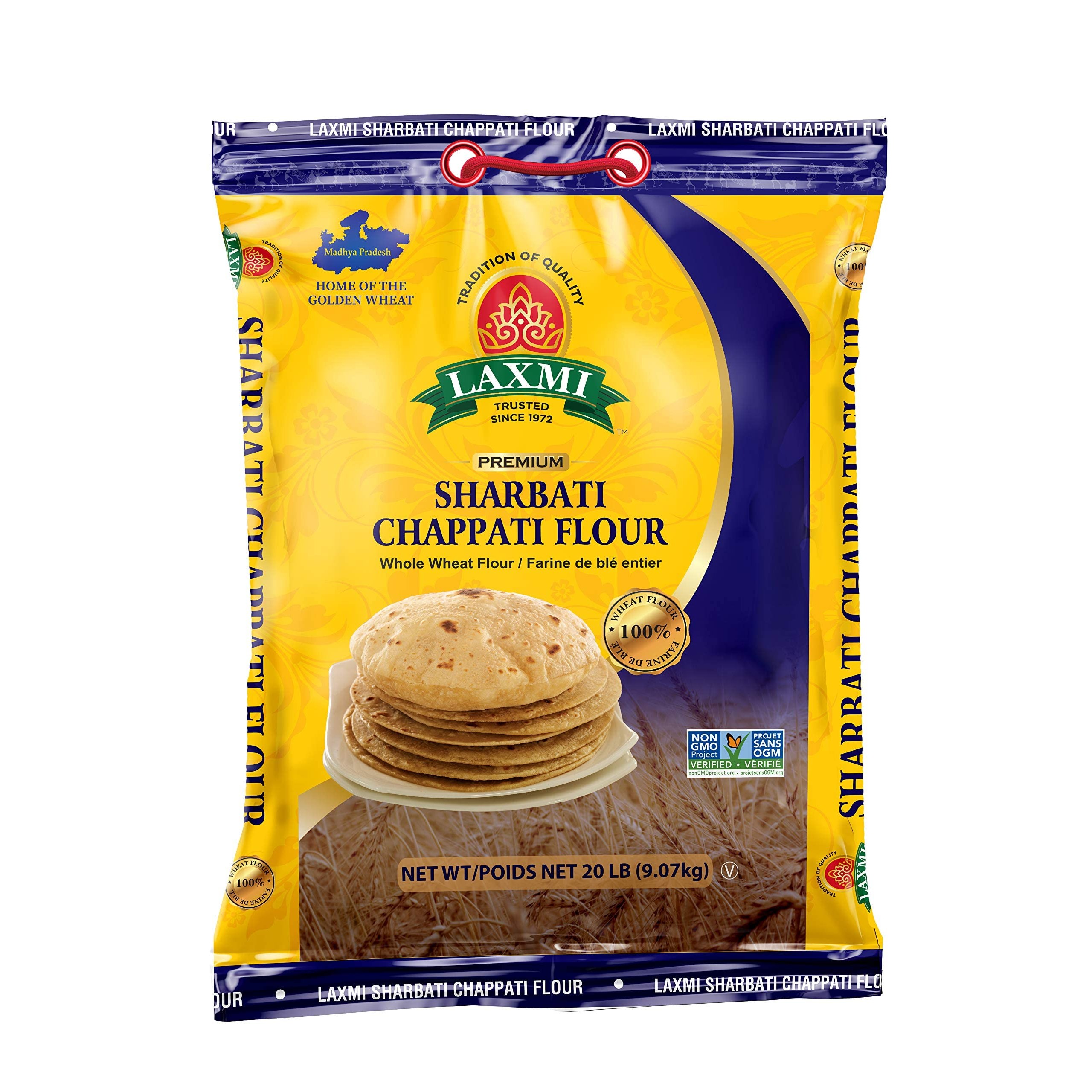 LAXMI CHAPPATI ATTA FLOUR 20 LBS
