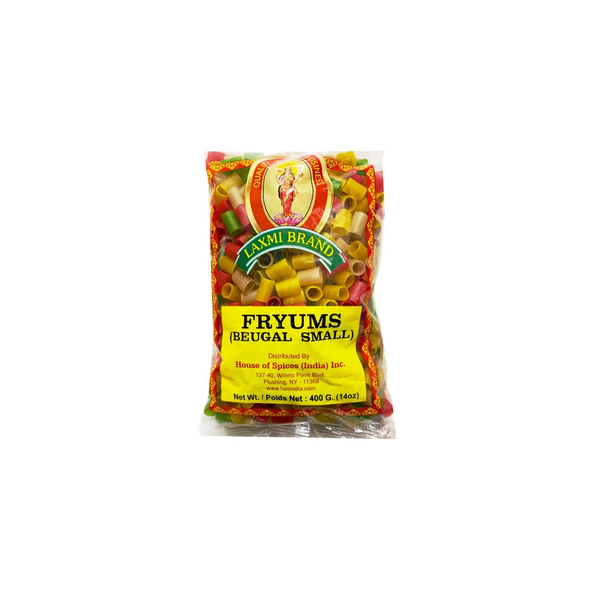 Laxmi Fryums Beugal Small 400 GM