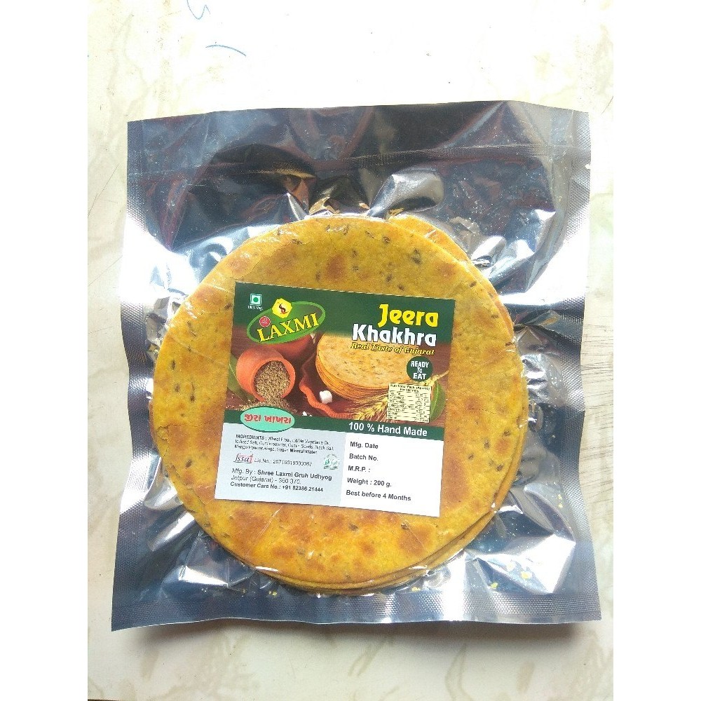 Laxmi Jeera Khakhra 200 GM