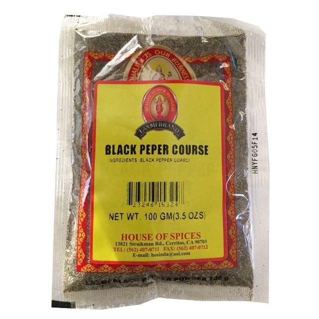 LAXMI BLACK PEPPER COURSE 100 GM