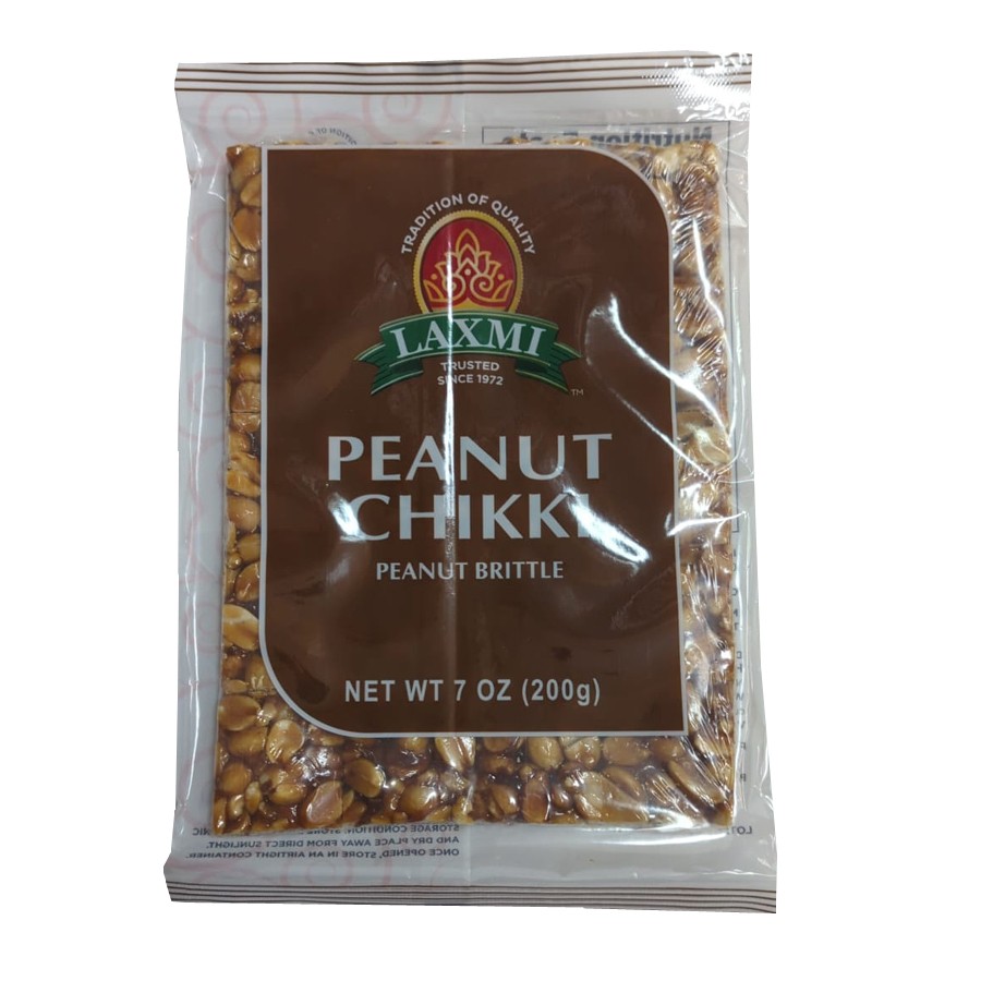 Laxmi Peanut Chikki Bar 200 GM
