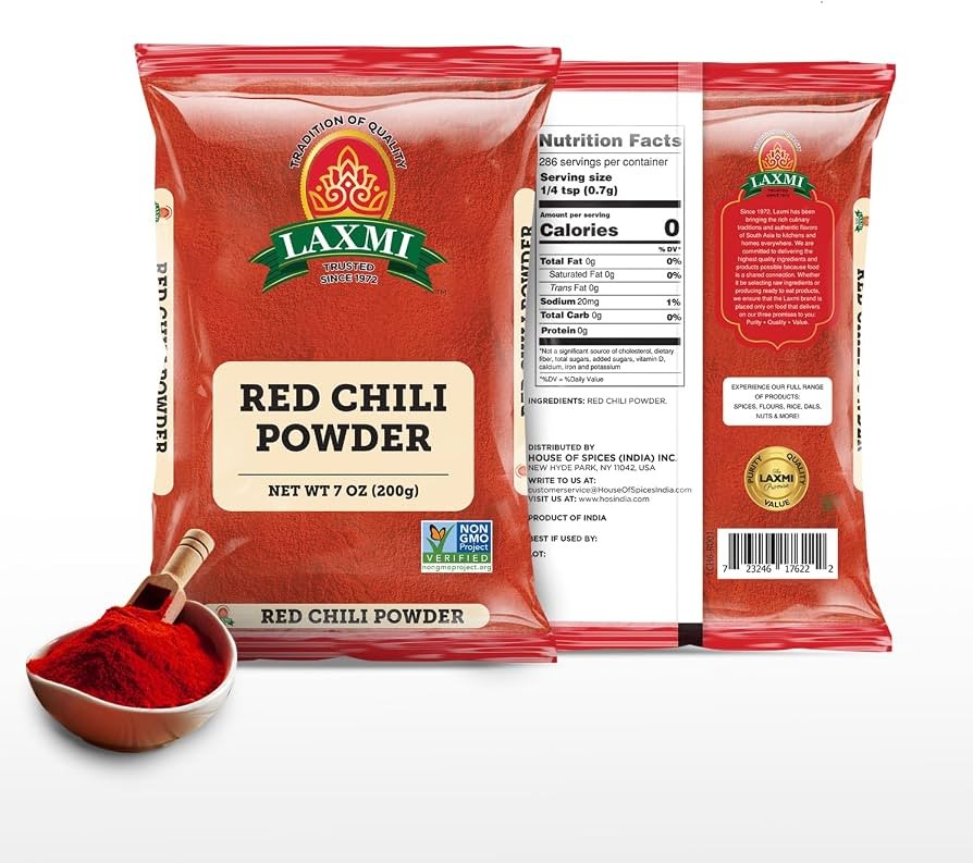 LAXMI RED CHILLI POWDER 200 GM