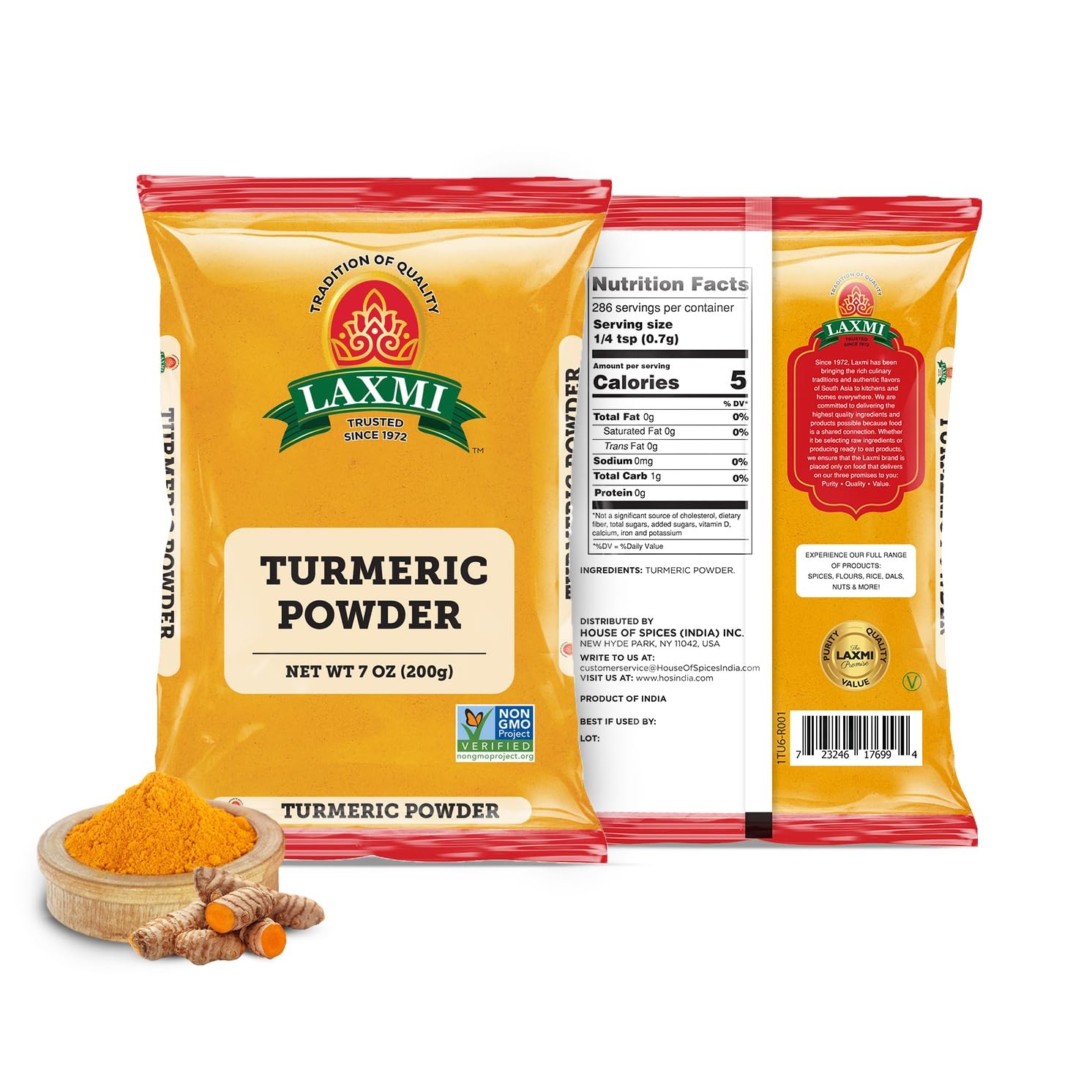 Laxmi Turmeric Powder 200 GM