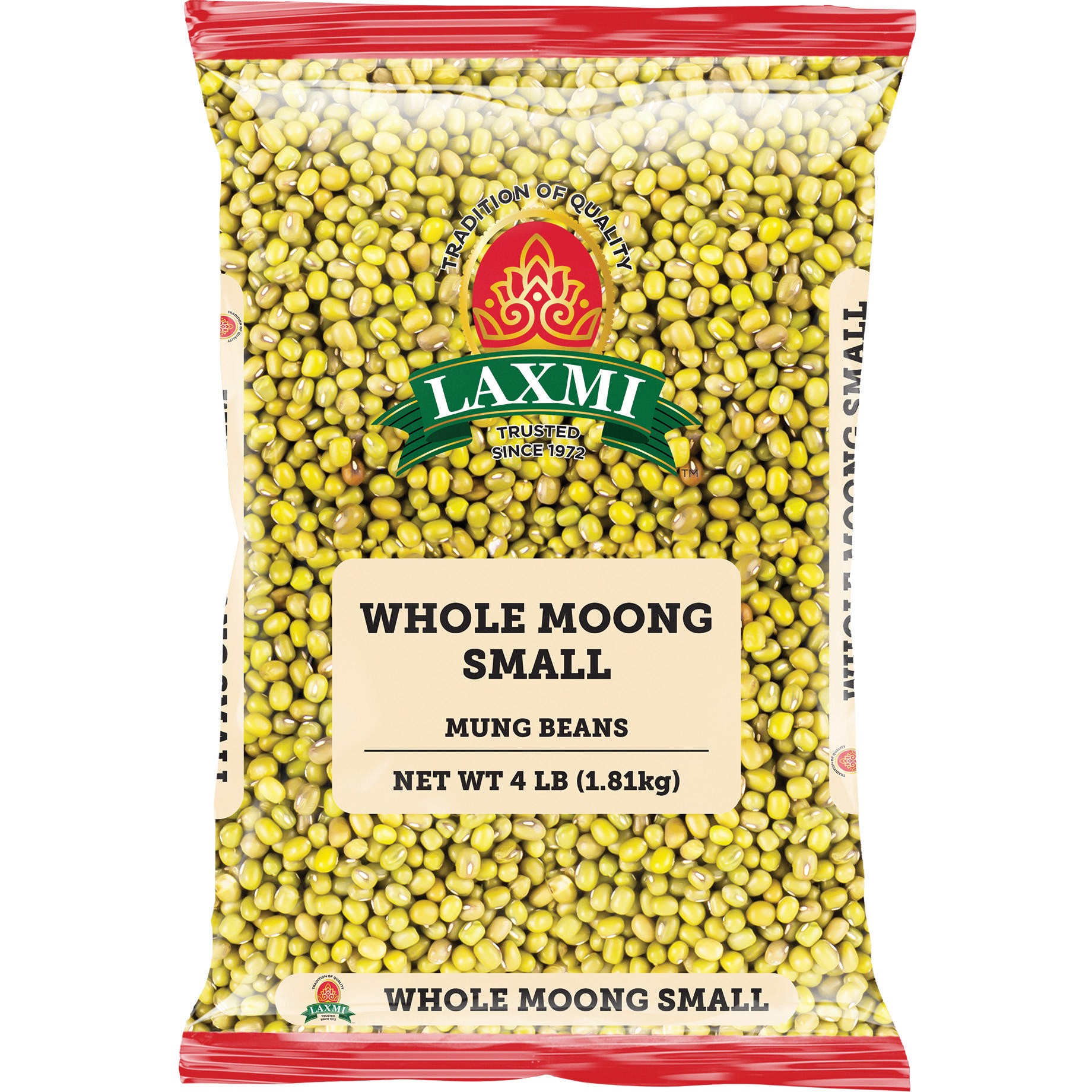 Laxmi Whole Moong 4 LBS
