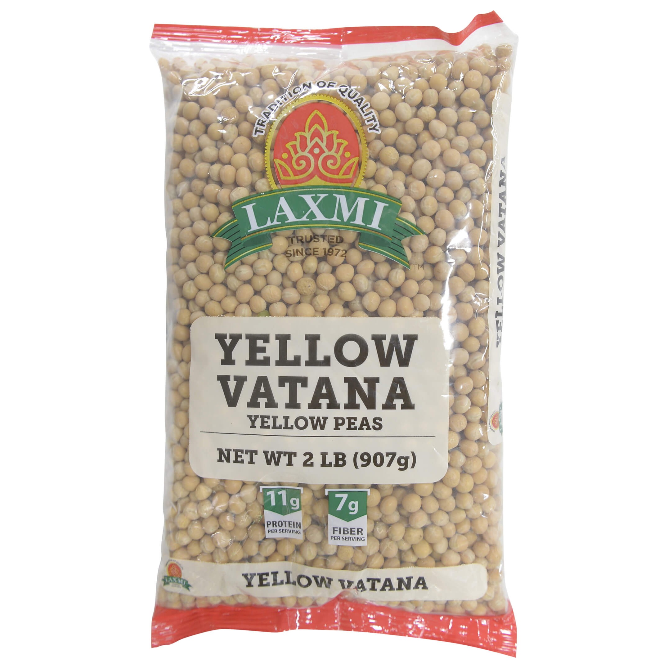 Laxmi Yellow Vatana Peas 2 Lbs