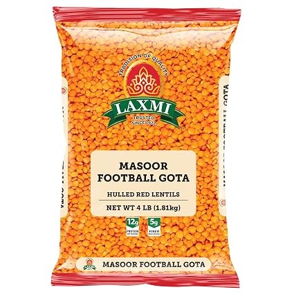 LAXMI RED LENTILS  4 LBS