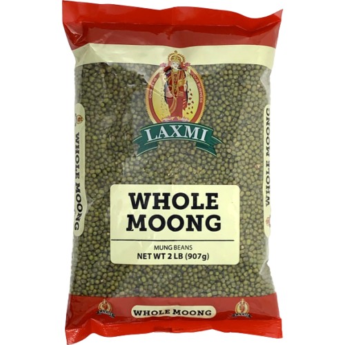 LAXMI WHOLE MOONG 2 LBS