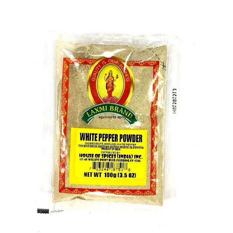 LAXMI WHITE PEPPER POWDER 100 GM