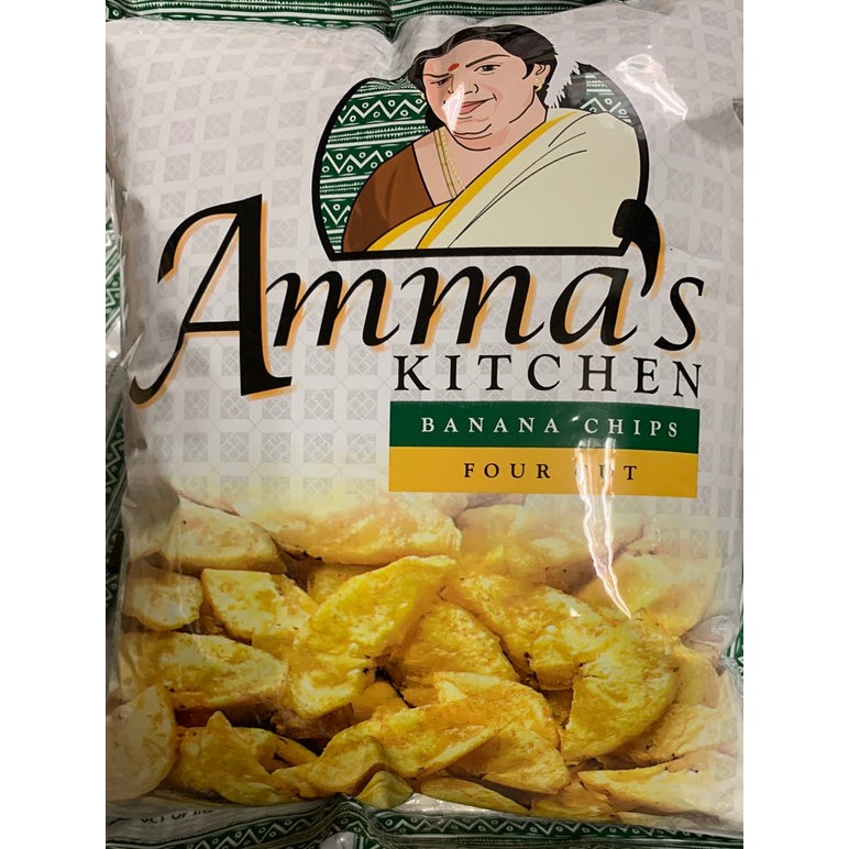 AK Banana Chips(Four Cut) 400 GM