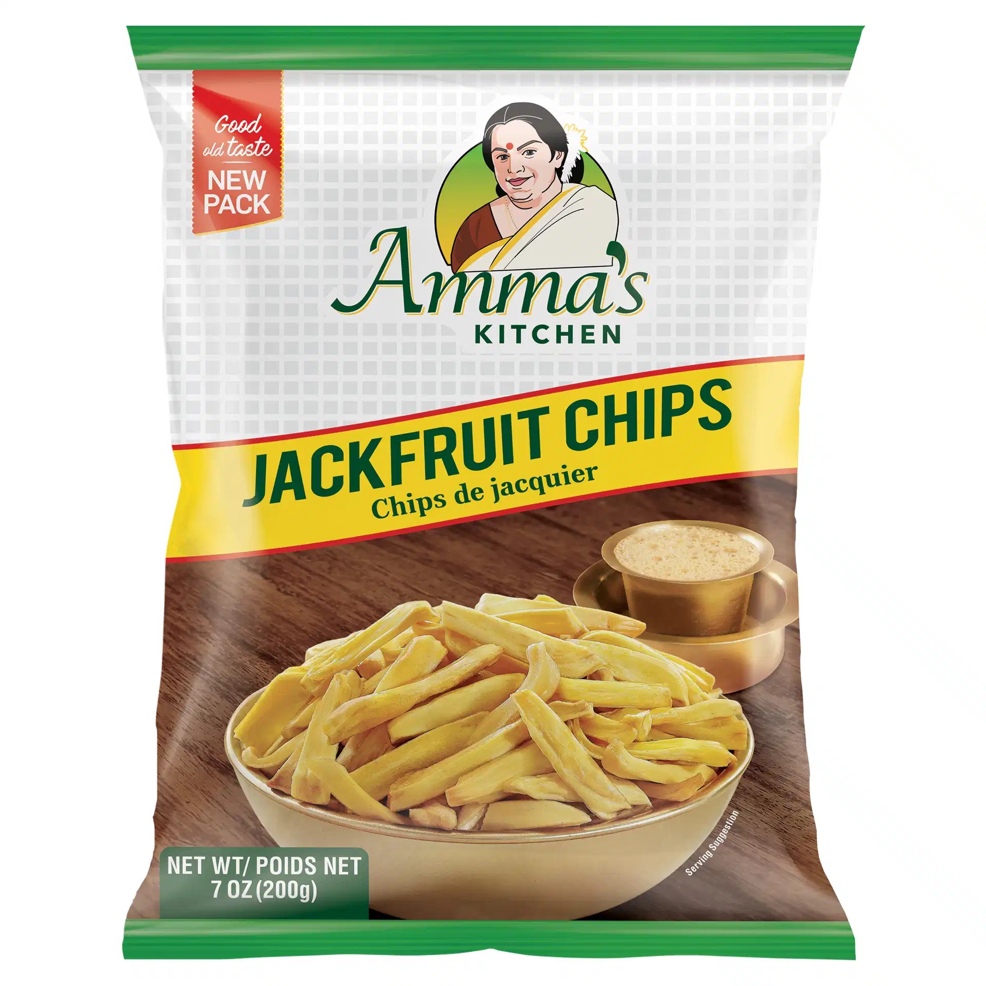 AMMAS KITCHEN JACKFRUIT CHIPS 200 GM