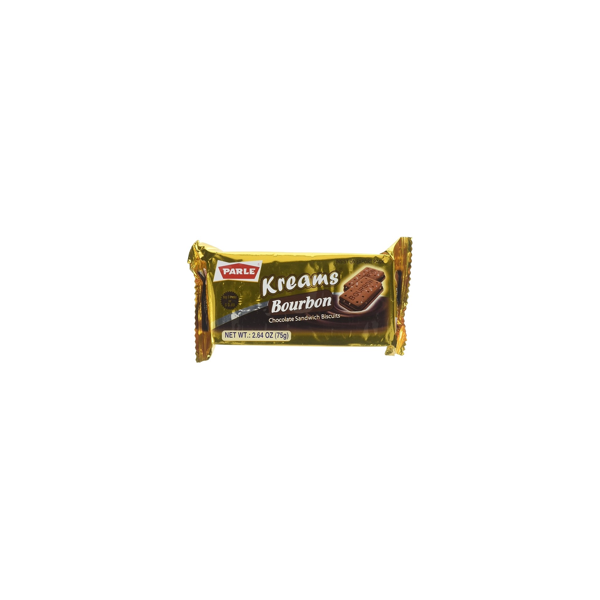 Parle Kreams Bourbon 75 GM