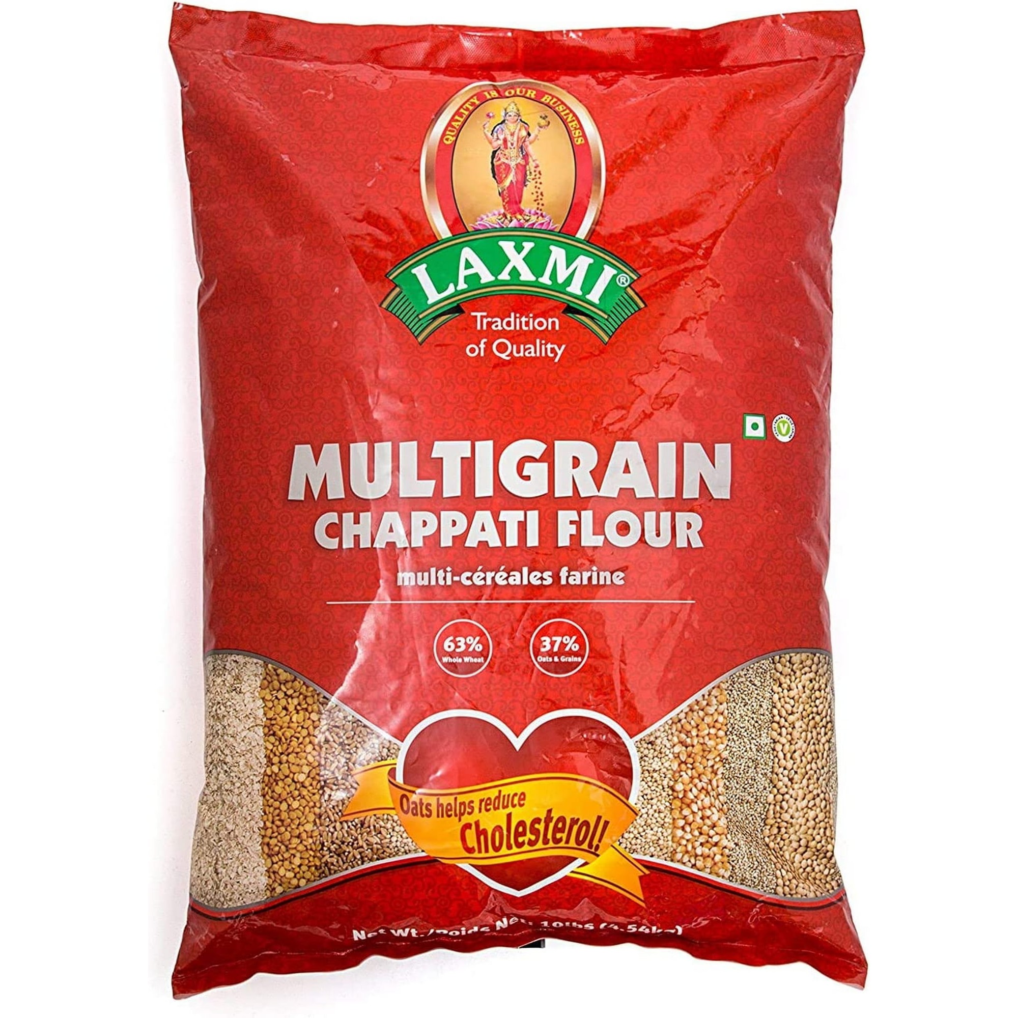 LAXMI MULTIGRAIN CHAPPATI FLOUR 10 LBS