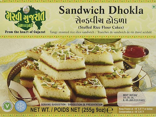 Garvi Gujarat Sandwich Dhokla FRZ 9 Oz