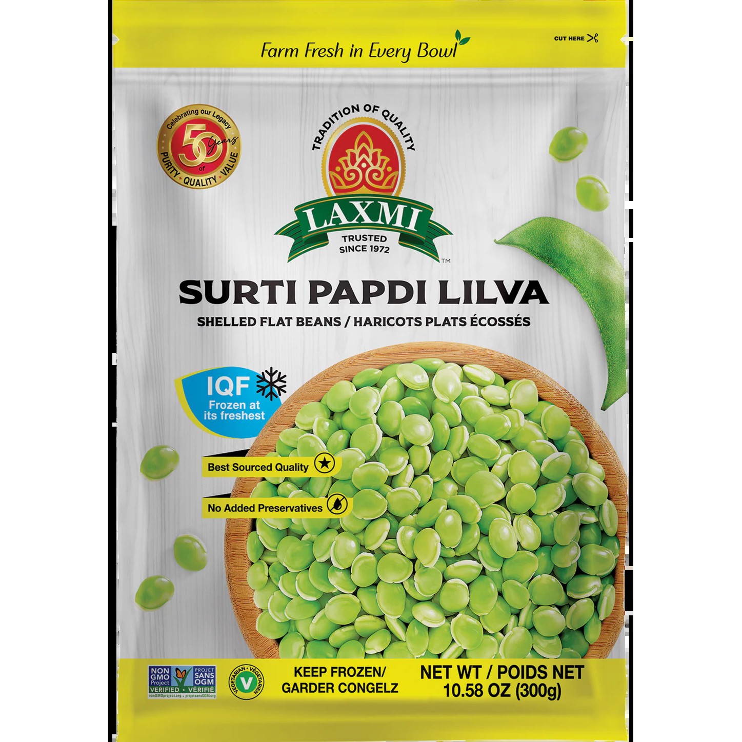 Laxmi Surti Papdi Lilva 300 GM