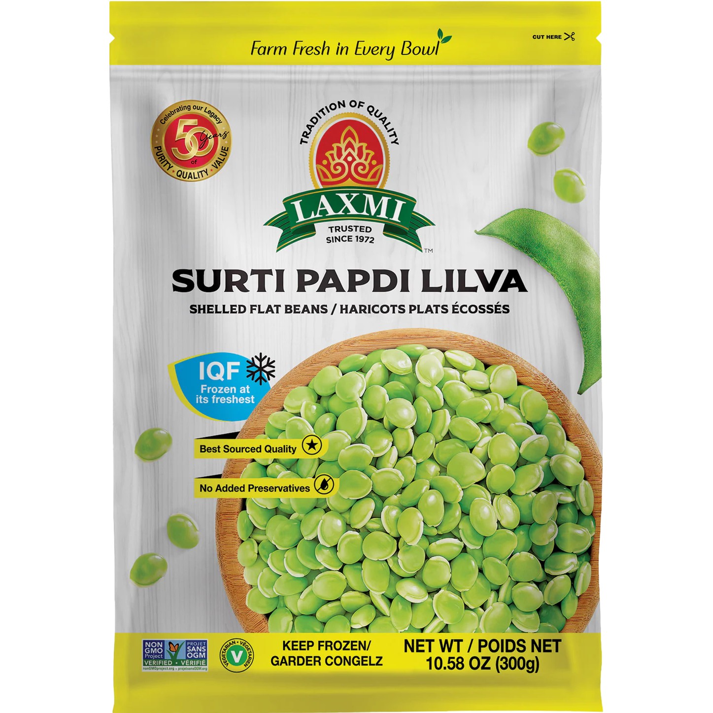 Laxmi Surti Papdi Lilva 10.5 OZ