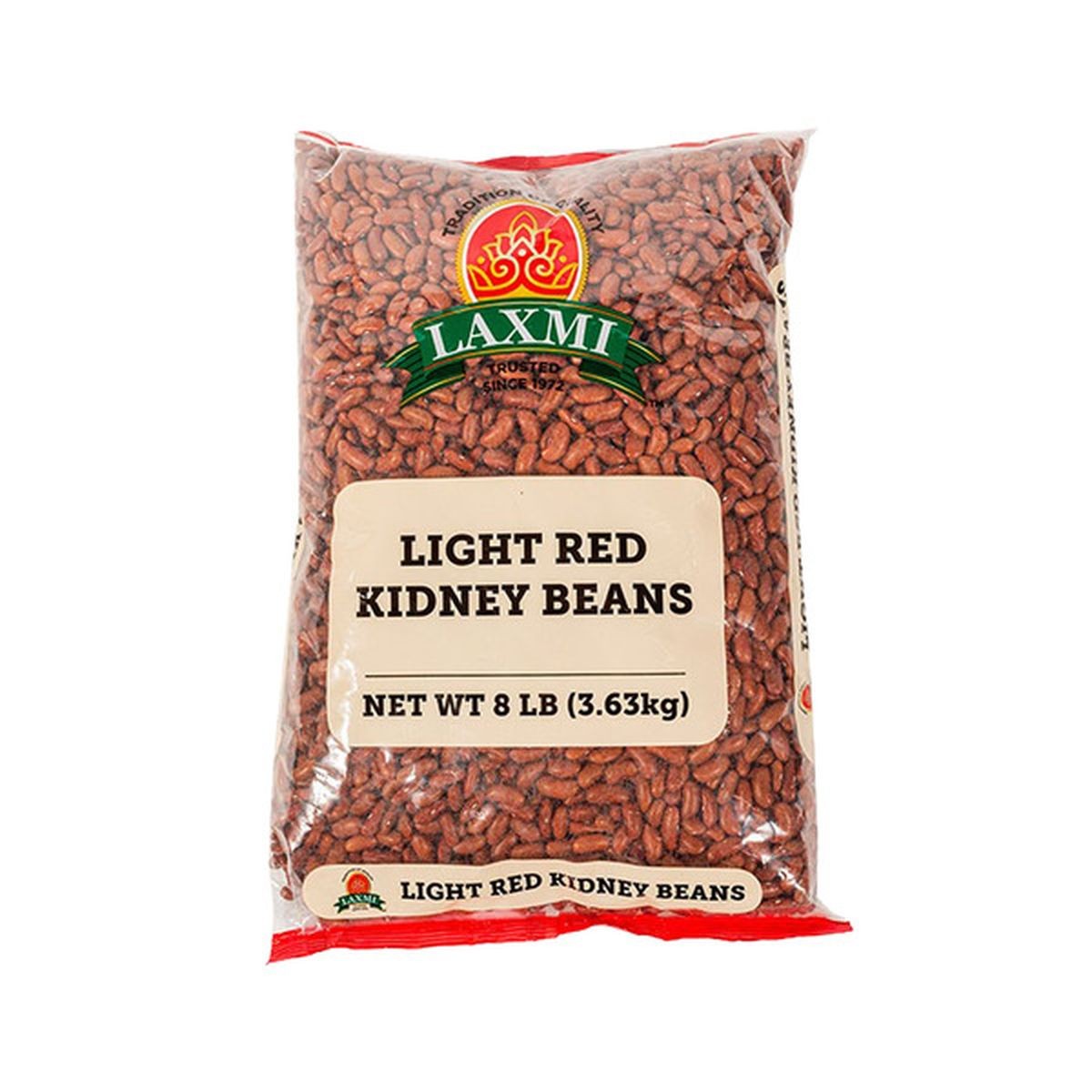 Laxmi Red Kidney Beans Light 8 LBS