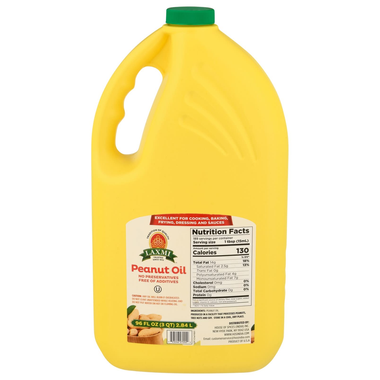 Laxmi Penut Oil 96 OZ