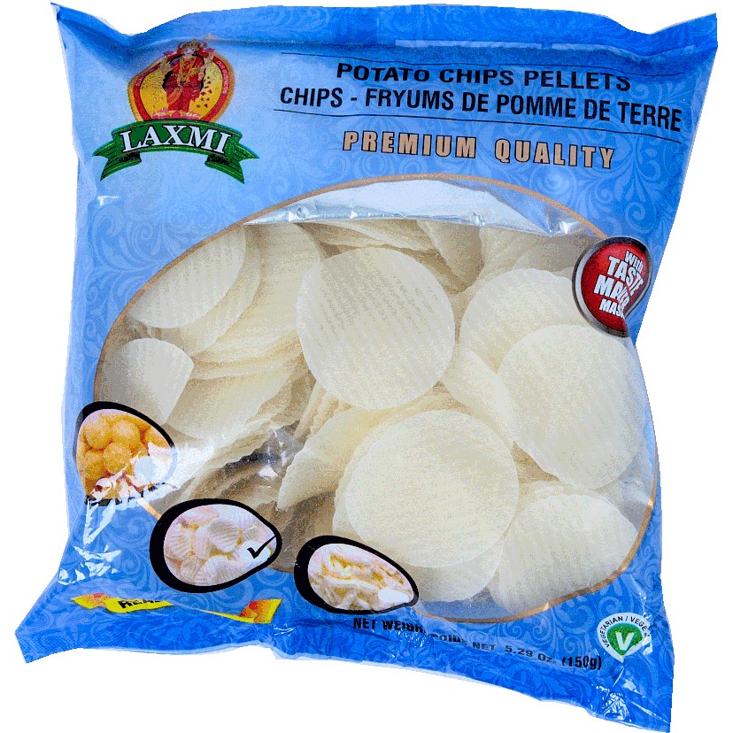LAXMI POTATO CHIP PELLETS 150 GM