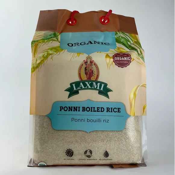 RICE LX PONNI BOILED ORG 10 Lbs