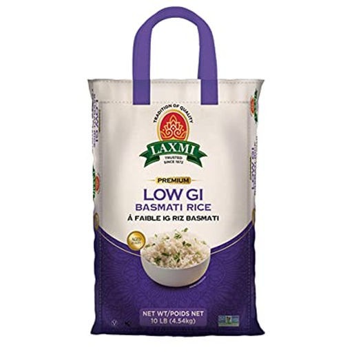 Laxmi Laxmi Low Gi Basmati Rice 10 LBS