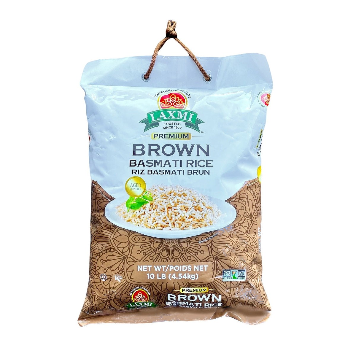 Laxmi Brown Basmati Rice 10 LBS
