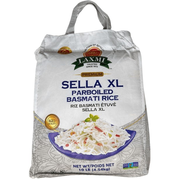 PARBOILED BASMATI LAXMI 20 LBS