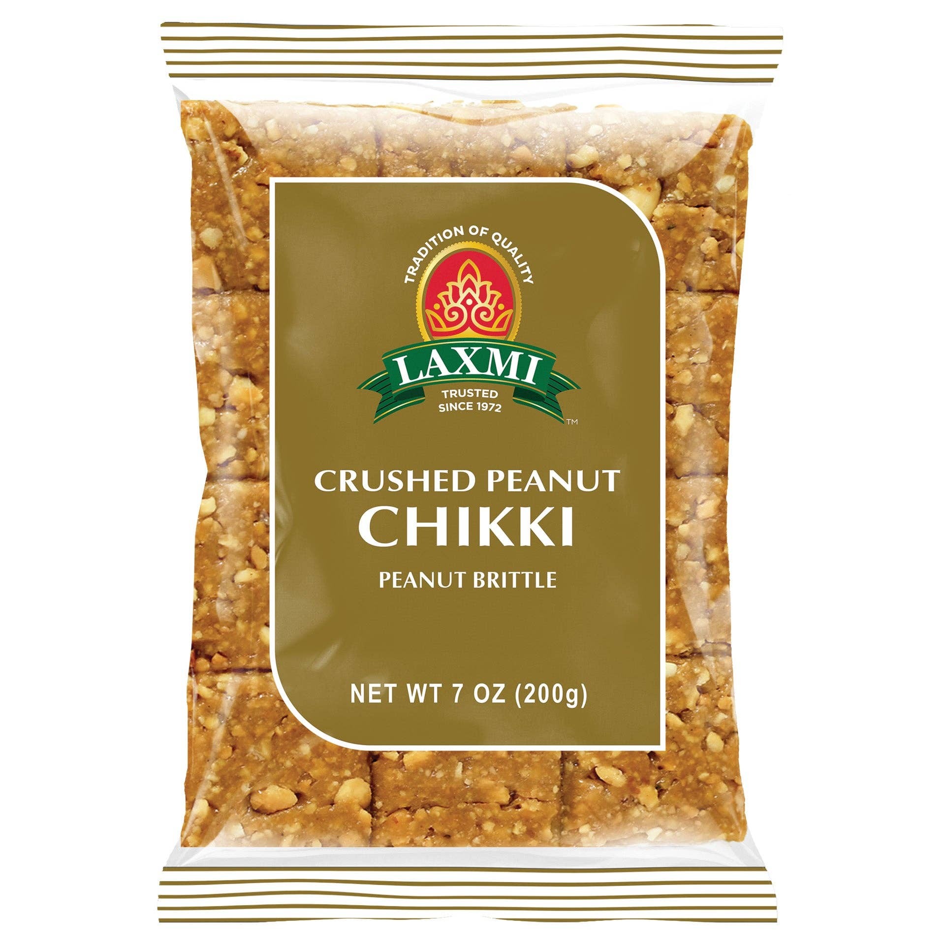 Laxmi Laxmi Crushed Peanut Chikki 200 GM